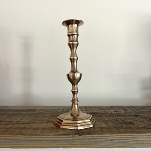Brass candlestick